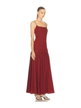 white christmas dresses Staud Romy Dress White